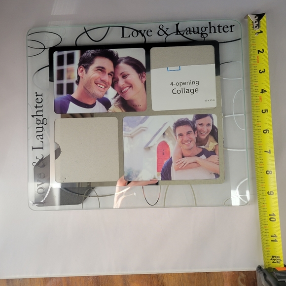 Love & Laughter 4 opening collage picture frame. - Picture 5 of 12